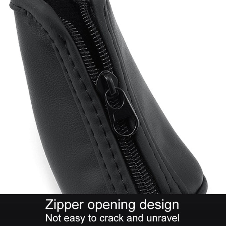 Car Universal Leather Gear Sleeve Breathable Gearshift Cover, T Type Black, T Type Red With Black Line, T Type Yellow, Manual Gear Black, Manual Gear Red With Black Line, Manual Gear Yellow, Automatic Gear Black, Automatic Gear Red With Black Line     ...