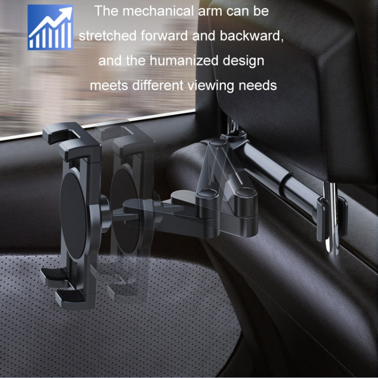Car Seat Backrest Mobile Phone Tablet Holder, A081+X159