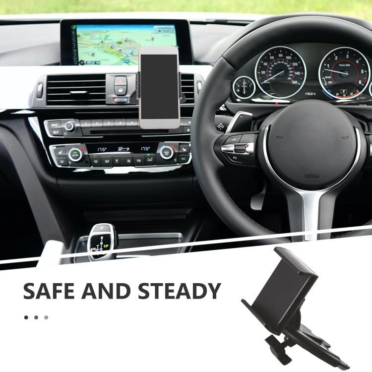 Car CD Slot Phone And Tablet Holder Mount GPS Navigator Stand, 7 Inch, 10 Inch