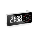 Multi-Functional LED Screen Mirror Charging Alarm Clock Reminder Visual Timer