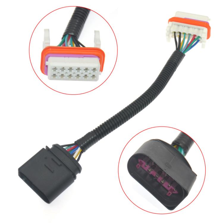 For Porsche Cayenne 2003-2006 Car Headlight Wiring Harness Plug, 95563123911