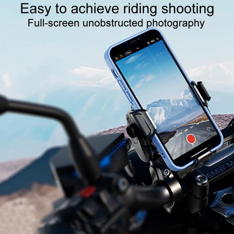 Kewig M33-C2 Outdoor Motorcycle Bike Riding Anti-Theft Shock Absorbing Cell Phone Holder, M33-C2