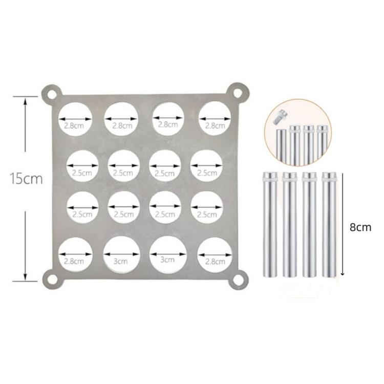Square Metal Chess Mold Holder, YH010