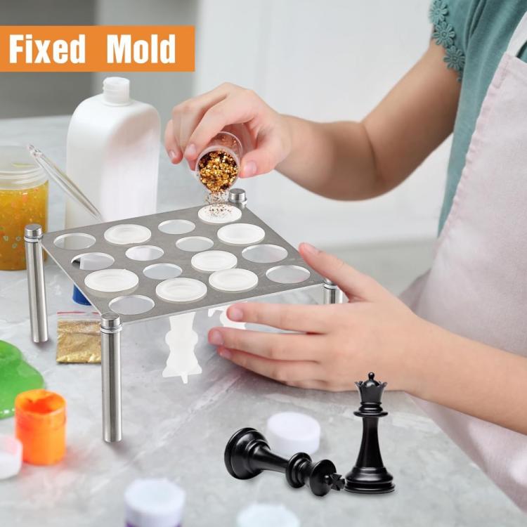 Square Metal Chess Mold Holder, YH010