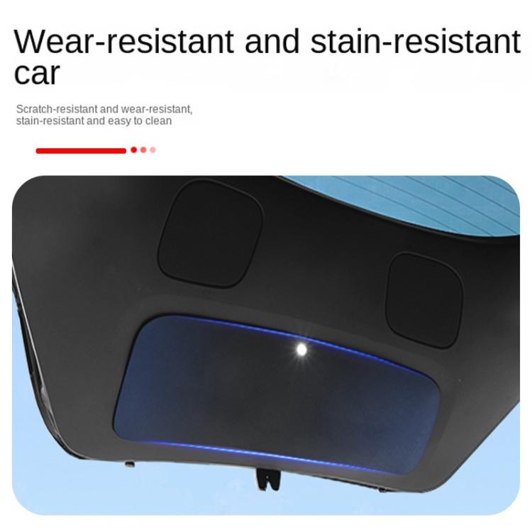 For Tesla Model Y Anti-scratch Trunk Pad Trunk Tailgate Dirt-resistant Protective Plate, TPE Model, Leather Model