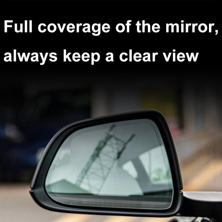 Car Side Window Rearview Mirror Rainproof Film Nano Anti-fog Sticker, For Tesla Model 3, For Tesla Model Y, For Tesla Model S