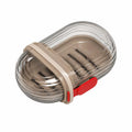 Portable Sealing Soap Box With Lid Double Drainable Travel Soap Case