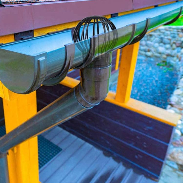 Drainage System Garden Filter Cover Eaves Leaking Pipe Dredging Funnel Protective Cover, Spherical, Vertical