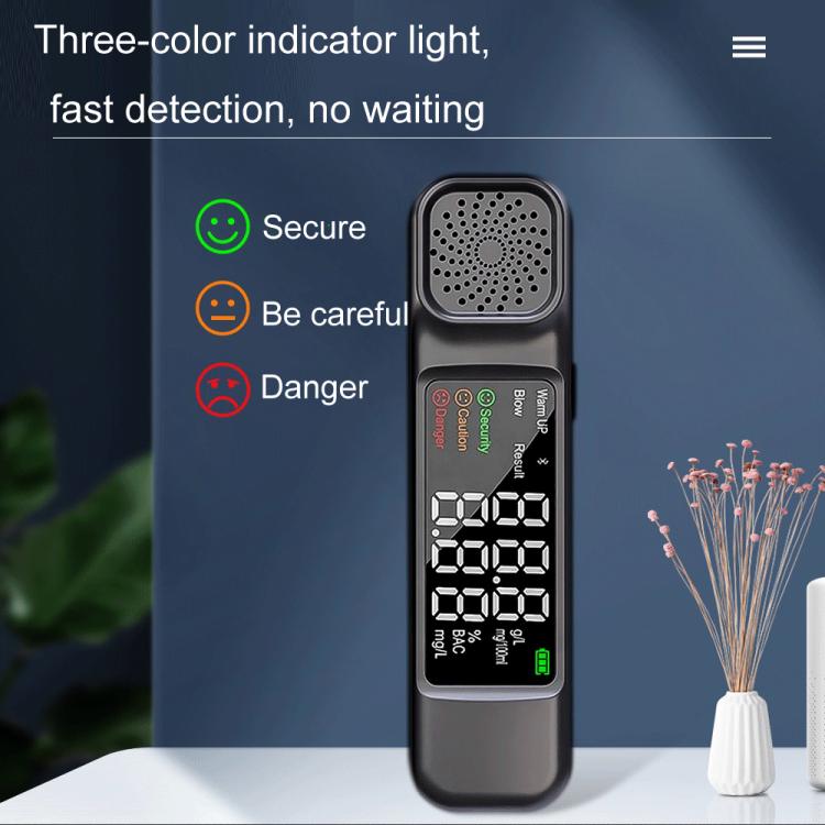 High-Precision Air-Blowing Alcohol Concentration Detector
