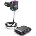 Powerful Output Colorful Ambient Lights Car Quick Charger, GE01