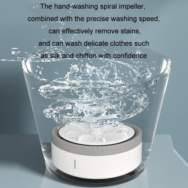 Mini Portable Underwear Socks Turbine Washing Machine, Orange Standard, Green Standard, Gray Standard, Purple Standard, Orange Three-speed Timing, Green Three-speed Timing, Gray Three-speed Timing, Purple Three-speed Timing