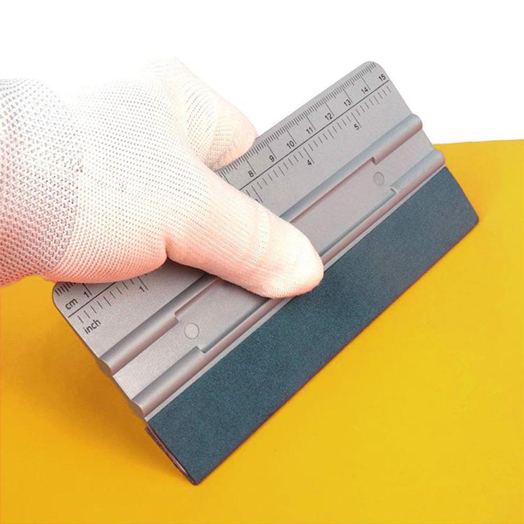 With Scale Auto Film Scraper Long Square Wallpaper Scraping Tool, 15cm, 19cm, 24cm