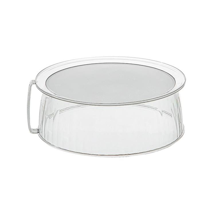 Microwave Food Heating Splashproof Cover Food Grade PC Household High Temperature Resistant Bowl Rice Cover