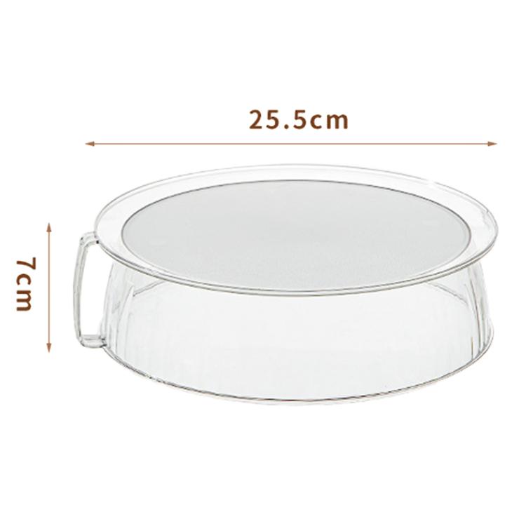 Microwave Food Heating Splashproof Cover Food Grade PC Household High Temperature Resistant Bowl Rice Cover