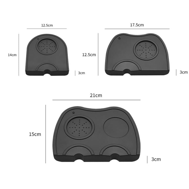 Coffee Non-Slip Corner Filling Silicone Pads Barista Accessories, Small, Medium, Large