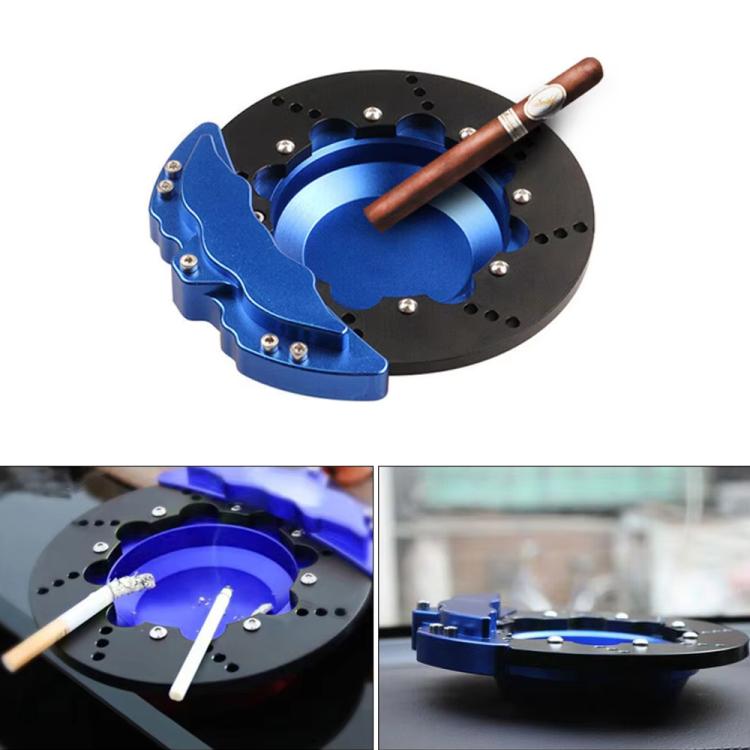 Car All-Aluminum Brake Disc Ashtray, Rotating, Non-rotating