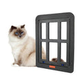 Pet Screen Door Cats And Dogs Free Entry and Exit Lattice Door, 25 x 31.5cm