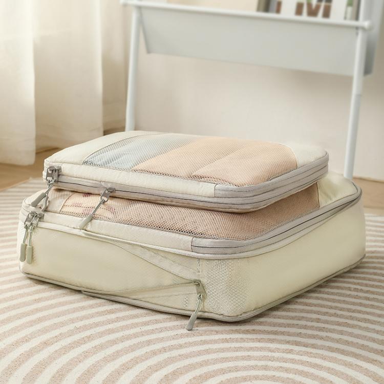 Mesh Compressed Travel Organizer Bag Luggage Clothes Shoes Toiletries Storage Bag, 5 In 1, 6 In 1, 7 In 1, 8 In 1, 10 In 1