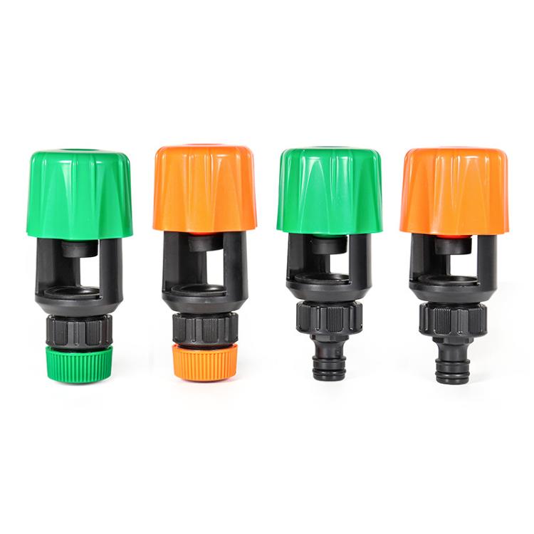 Universal Faucet Garden Hose Connector Basin Faucet Connector Adapter, Orange Quick-connect, Orange Pacifier, Green Quick-connect, Green pacifier