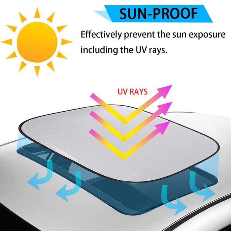 For BMW Mini Car Roof Heat Insulation UV Reflective Sunshade Cover, 48 x 70cm