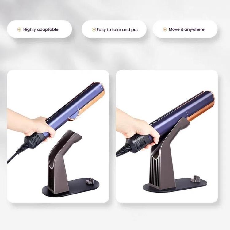 For Dyson Airstrait Straightener HT01 Desktop Vertical Stand with Charger Storage Compartment