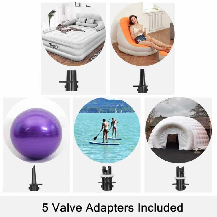 GLD-318 High Power 600W Electrical Inflatable Pump Tent Yoga Mat Inflator, EU Plug, US Plug