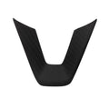 For Tesla Model 3 Car Modification Interior Carbon Fiber Steering Wheel Patch, Matte, Glossy