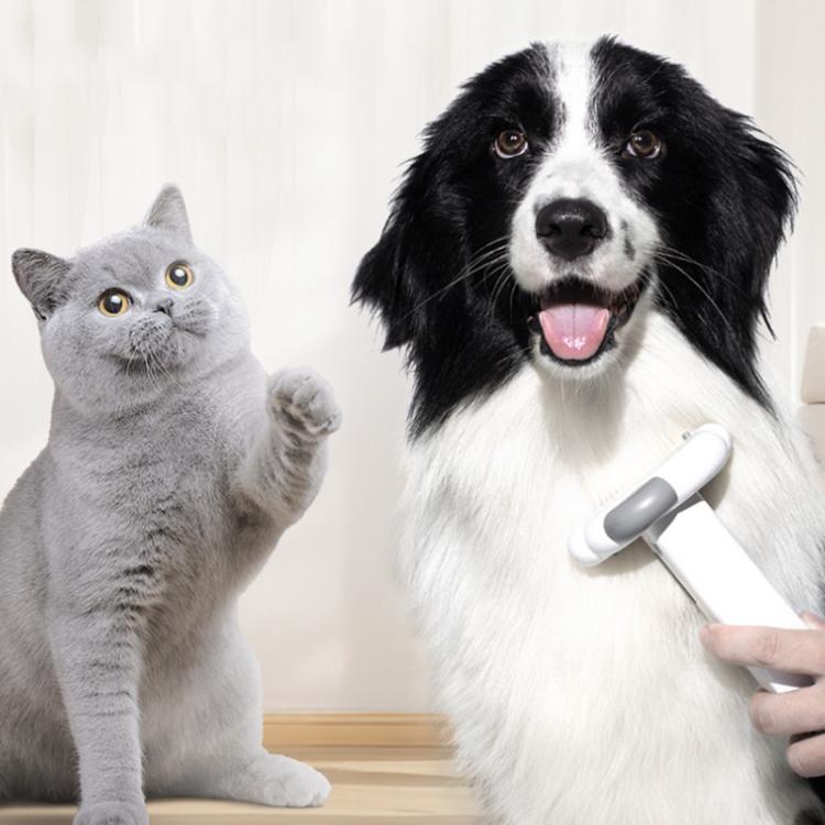 3-in-1 Pet Grooming Comb Sticky Roller for Cats and Dogs, Removes Loose Hair, Detangles, Large Straight, Small Straight, Large Curved, Small Curved