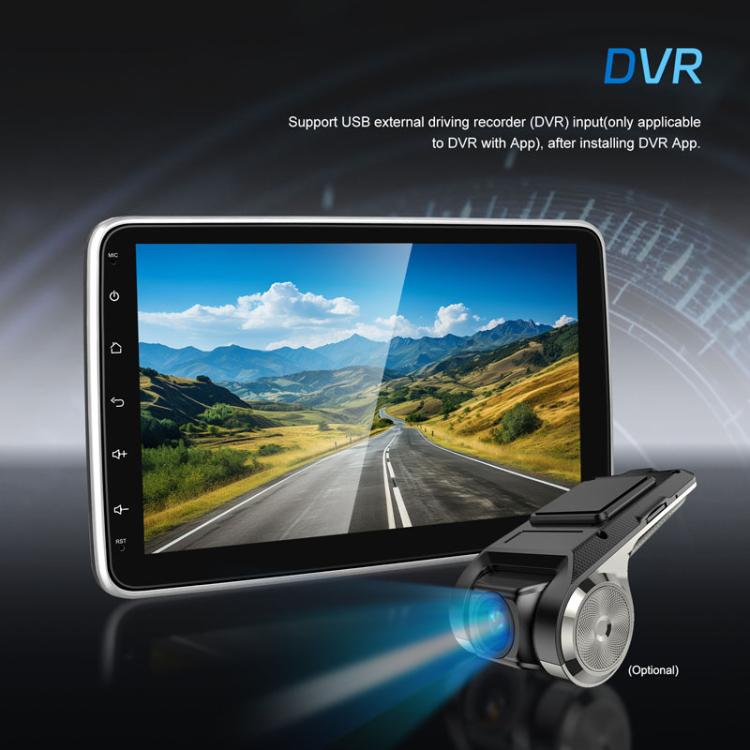 10 Inch Android 13.0 Universal Player Car Reversing Center Control Integrated Machine, 4+64G