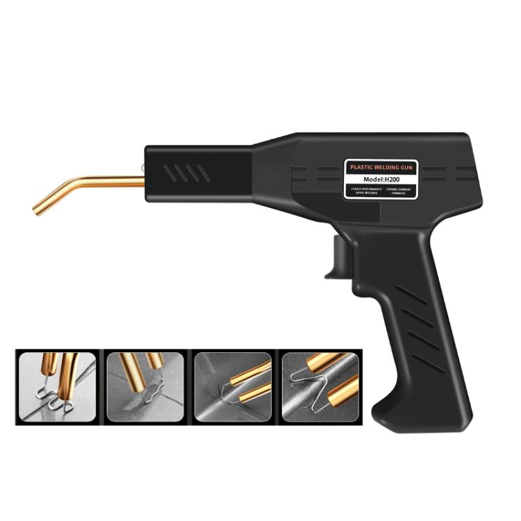 Rechargeable Car Bumper Plastic Repair Welding Machine, Black, Black+200 Welding Nails, Black+400 Welding Nails, Black+800 Welding Nails, Black+1200 Welding Nails