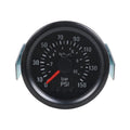 Car Modification Instrument Dual Scale Direct Sensor Oil Pressure Gauge