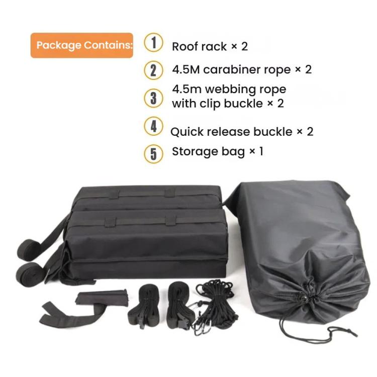 Car Roof Non-slip Luggage Surfboard Strap Soft Rack, MOX-049