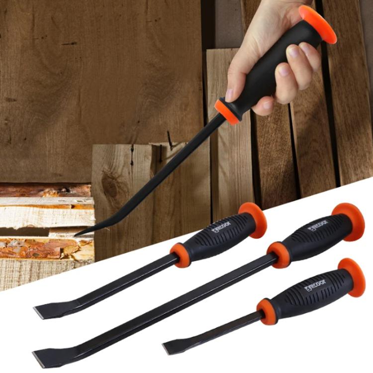 RUITOOL Multi-function Pry Bar Crowbar Labor-saving Lever Nailer Car Tire Repair Tire Picking Tool, 12 inch, 18 inch
