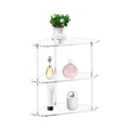Three-Layer Acrylic Corner Storage Table For Living Room And Study