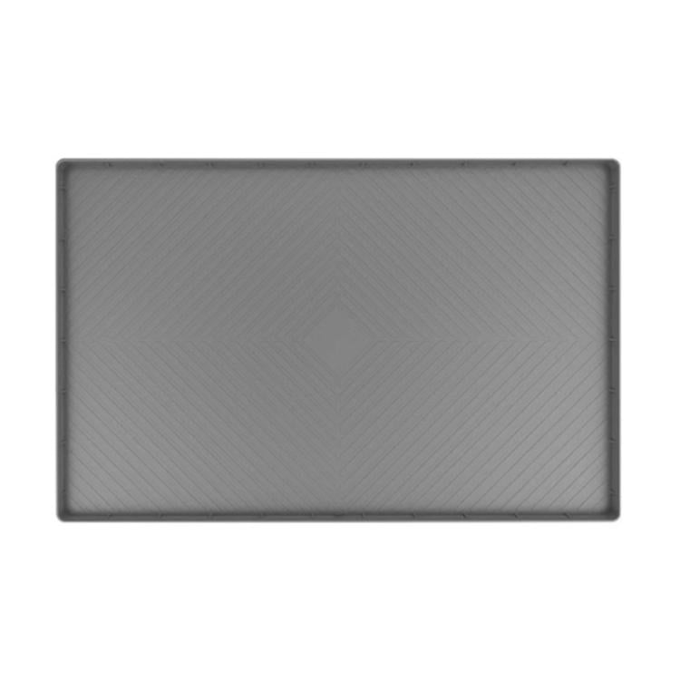 71 x 56cm Diamond Pattern Under Sink Cabinet Mat Kitchen Dishwasher Silicone Drainage Pad