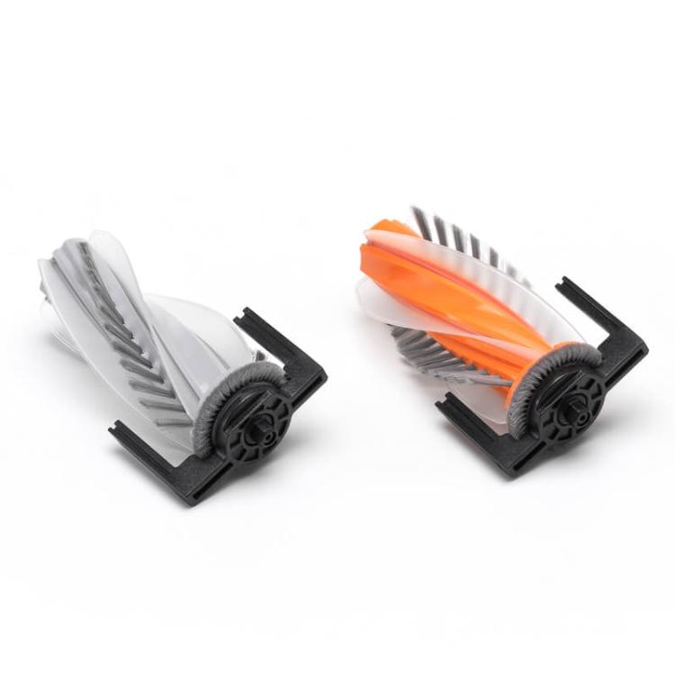 Original 1pair Glue Hair Integrated Roller Brushes for DJI ROMO P / A / S, 1pair Roller Brushes