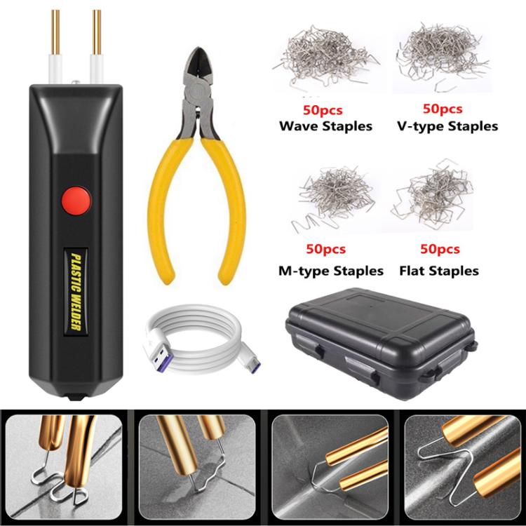 Lithium Plastic Welding Machine Rechargeable Cordless Car Bumper Plastic Repair Welder Parts Repair Tool, Black Paper Boxed, Red Paper Boxed, Blue Paper Boxed, Black Plastic Boxed, Red Plastic Boxed, Blue Plastic Boxed