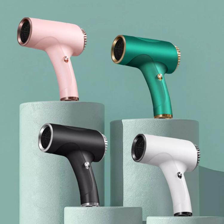 Rechargeable Wireless Hair Dryer Negative Ion Hot and Cold Wind Versatile Hairdressing Tools, US Plug, EU Plug