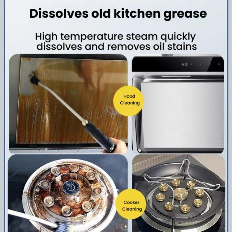 YAERDUN 1500W High Temperature Steam Cleaner Smart Digital Kitchen Hood Bathroom Cleaning Machine, 110V US Plug, 220V EU Plug, 220V UK Plug, 220V AU Plug