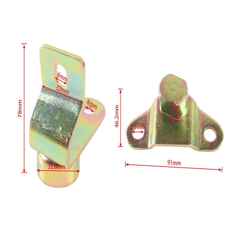 Car Tailgate Hinge Set With Screw Socket Wrench For Chevrolet, 9pcs /Set, 13pcs /Set