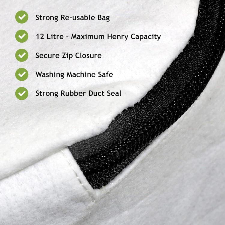 For Numatic Henry Hetty James Vacuum Cleaner Dust Bag Replacement Parts