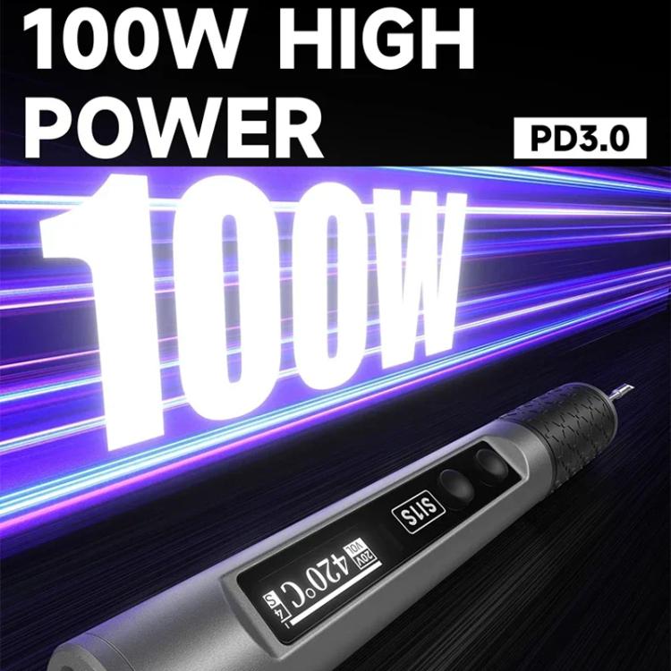 Intelligent Soldering Iron 100W Automatic Sleeping Thermostat Repair Soldering Iron Pen, SI1S