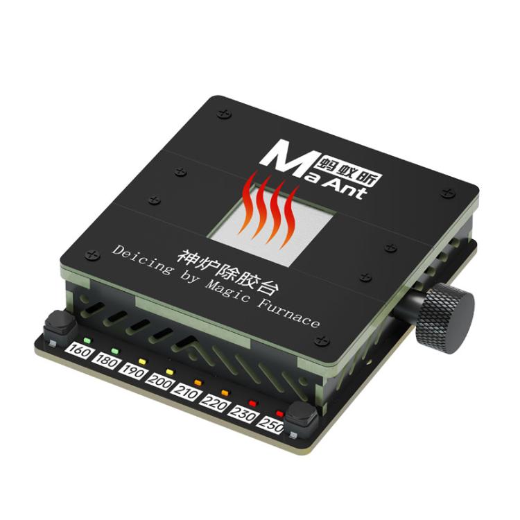 Cell Phone Fixed CPU Font IC Chip Heating Degumming Platform Repair Tool Fixture, Degumming Platform