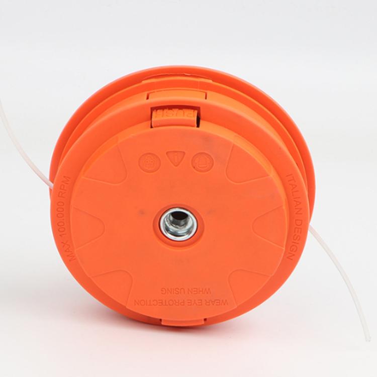 Automatic Rope Changing Mower Heads No Removal Garden Accessories, Euro Size Aluminum