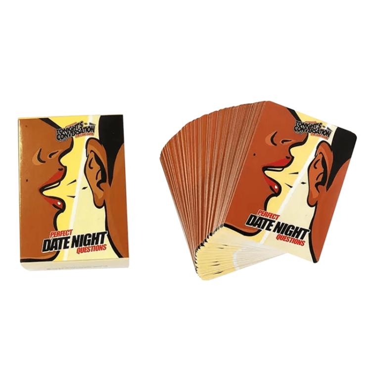 Lovers Dating Card Game Couples Conversation Card Playthings
