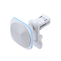 For IPhone 12-16 Cell Phone Car Magnetic Wireless Charger Car Air Vent Holder Fast Charger, Blue Light (White), Blue Light (Black), RGB Light (White), RGB Light (Black)