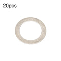 ZTTO Bicycle Pedal Stainless Steel Washer Mountain Bike Disc Protection Gasket, 20pcs