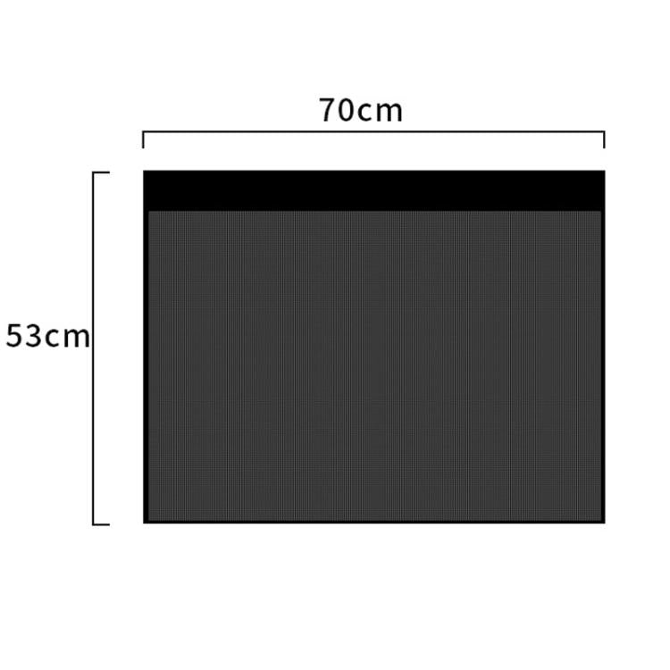 Suction Cup Car Side Window Sunshade Mesh Summer Sunshade Curtains, 1pair