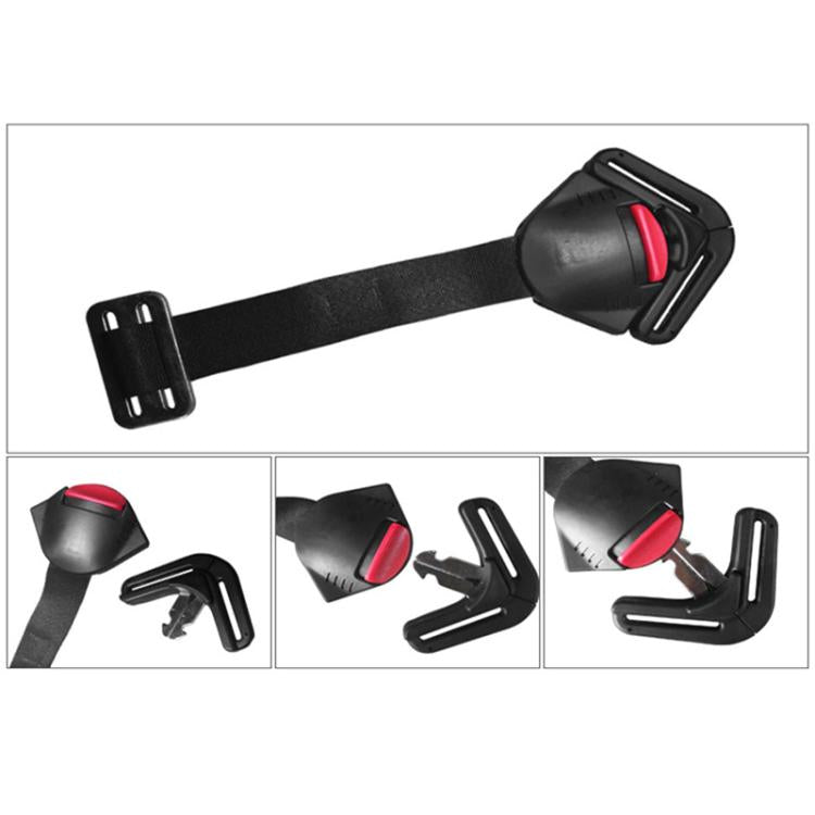 Universal Car Child Safety Seat Accessories Standard Five-Point Snap-Clad With Lock Buckle ISOFIX Interface, Style 2