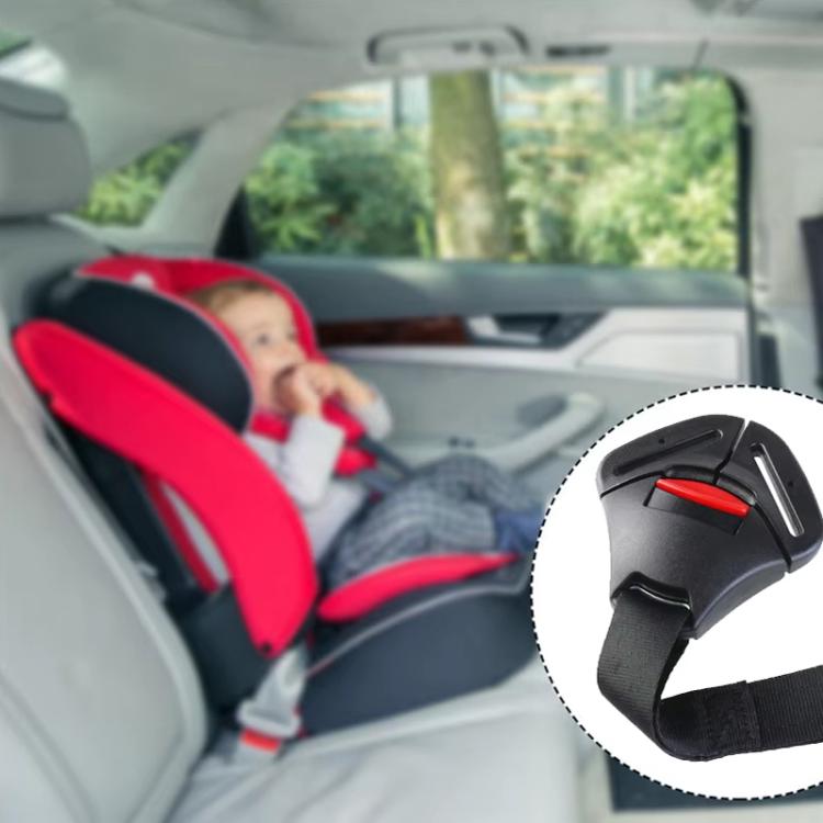 Universal Car Child Safety Seat Accessories Standard Five-Point Snap-Clad With Lock Buckle ISOFIX Interface, Style 2